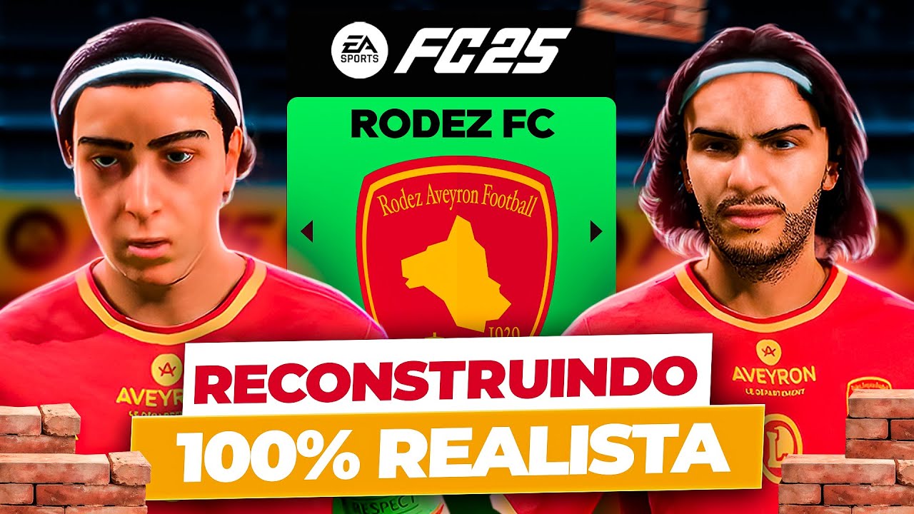 o RECONSTRUINDO MAIS REALISTA do MUNDO! 🔥 | FC 25 MODO CARREIRA
