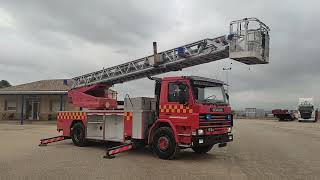 Camion de pompiers Scania G93 250 ESCALERA BOMBREROS à vendre - Image 4 | Autoline FR Camion de pompiers Scania G93 250 ESCALERA BOMBREROS | Image 4 - Autoline