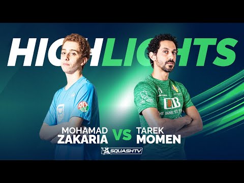 🇪🇬 Zakaria v Momen 🇪🇬 | Palm Hills Squash Open 2025 | QF HIGHLIGHTS