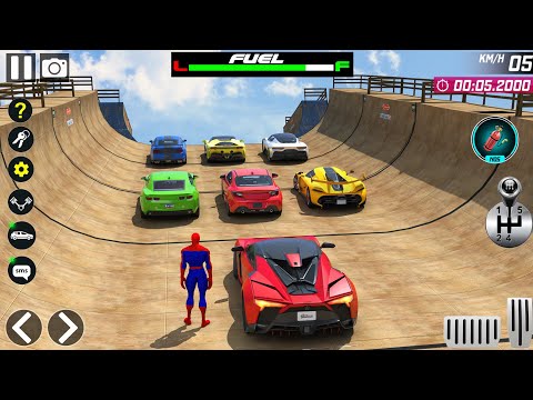 GT Car Driving Velocity Rush Sky Ramp Stunts 3D Gameplay 😱