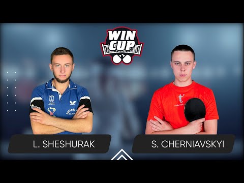 00:45 Liubomyr Sheshurak - Serhii Cherniavskyi West 6 WIN CUP 20.02.2024 | TABLE TENNIS WINCUP