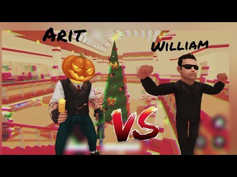 ¡Cool PvP!Arit vs Willangel|Hide Online-Hunters vs Props