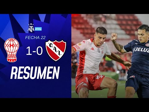 Huracán 1 vs 0 Independiente | #TorneoBetano | Resumen | Fecha 22