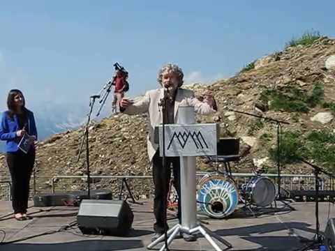 Speach of Reinhold Messner before opening MMM Corones