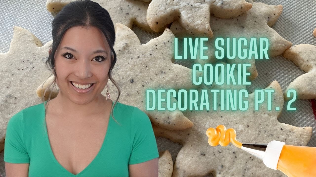 Sweet Dreams Bake Shoppe is Decorating Sunshine Cookies LIVE Pt. 2!