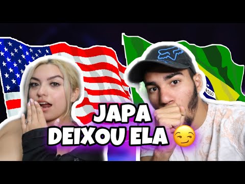 🇺🇸🇧🇷 GRINGA REAGINDO AO JAPA DEJAVU 😱🔥🔥 (react)