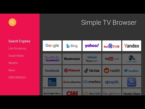 Simple TV Browser