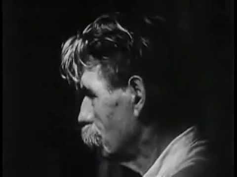 Albert Schweitzer practising Bach in Lambarene original footage 1