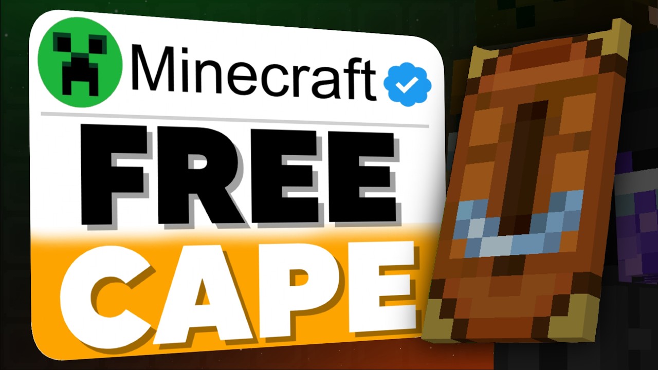 How To Get The NEW Free Twitch Minecraft Cape (Java and Bedrock)