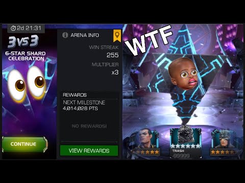 When the 6star Arena Grind was for NOTHING!!!!