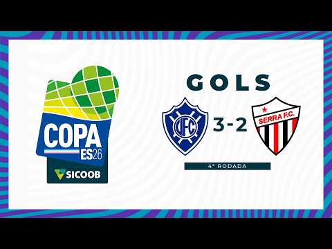 GOLS - VITÓRIA 3x2 SERRA - COPA ES SICOOB 2026