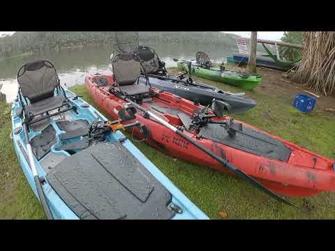 Barra de Matina a Barra de Pacuare pescando en Kayak, Limón, Costa Rica 