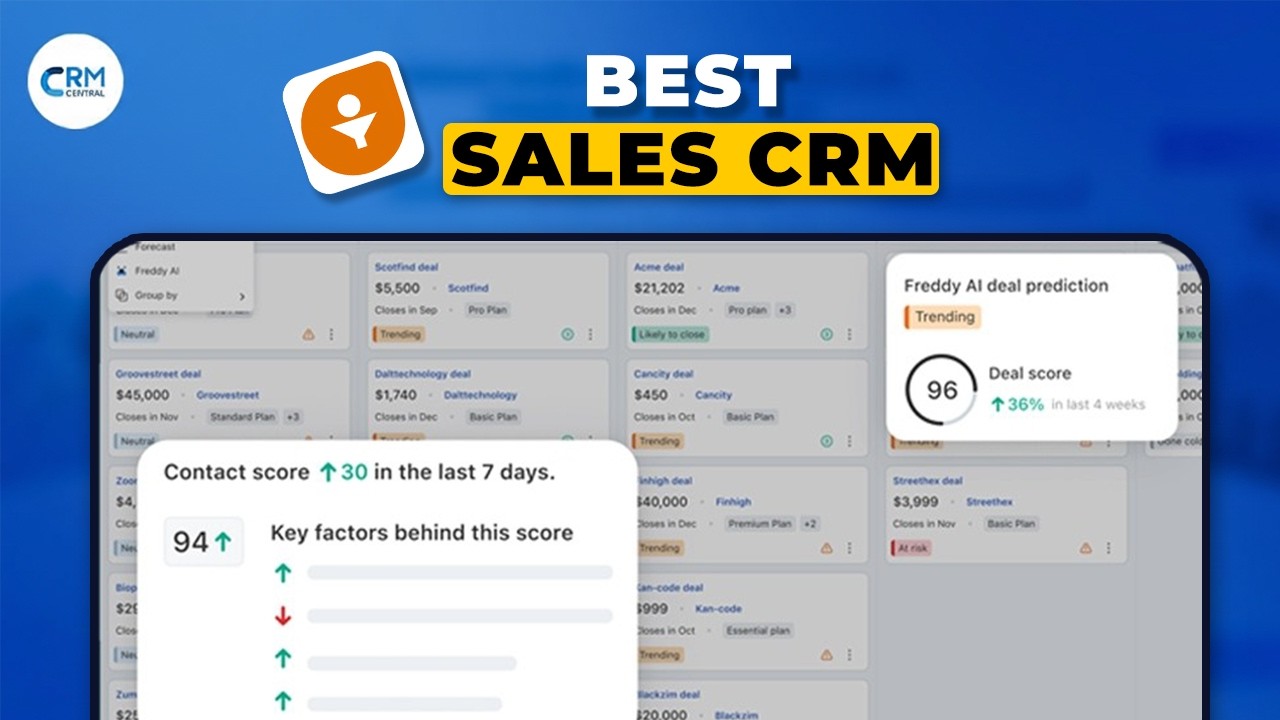 Freshsales Review - Best CRM Software for Growing Sales