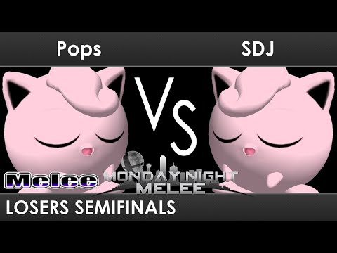 MNM 293 - Pops (Jigglypuff) VS SDJ (Jigglypuff, Marth, Falco) - Losers Semifinals - SSBM