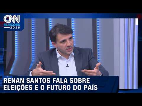 Renan Santos na CNN: veja melhores momentos da entrevista com o candidato à presidência | CNN BRASIL