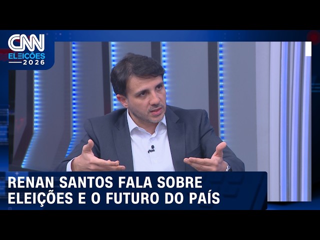 Renan Santos na CNN: veja melhores momentos da entrevista com o candidato à presidência | CNN BRASIL