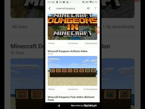 how to dowload minecraft dungeons mod