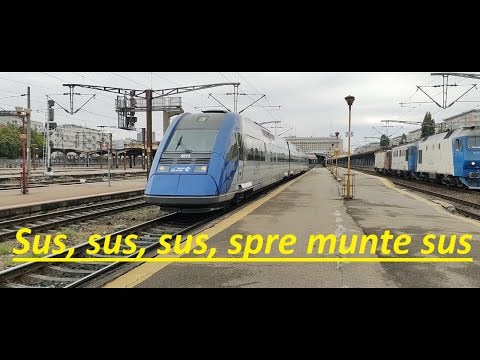 R 16033 cu AMX 72500 al Regio Călători pleacă spre Brașov 29.09.2021