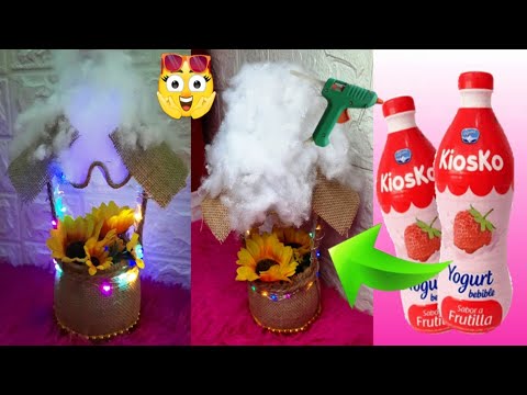 Hermosas Formas de Reutilizar Botellas de Plástico, DIY Ideas de Reciclaje Creativo♻️