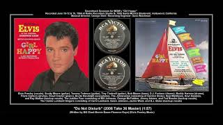 *(1964) RCA ''Do Not Disturb'' (2006 Take 36 Master) Elvis Presley