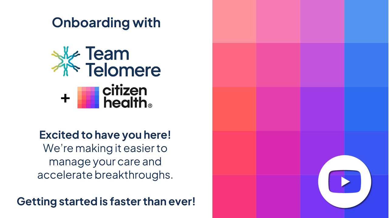 Team Telomere x Citizen Health: Help Advance TBD Research in Just 5 Minutes