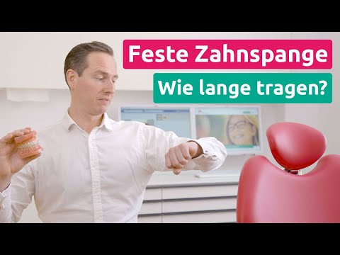 Feste Zahnspange! Wie lange muss sie getragen werden? KFO1 - Praxis Dr. Schmidt