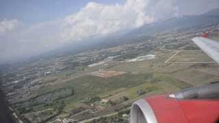 preview picture of video 'Thai AirAsia, Airbus A320-216 HS-ABB take-off from Chiang Rai / Mae Fah Luang (CEI/VTCT)'