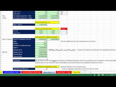 Excel Statistical Analysis 01 Data Statistics