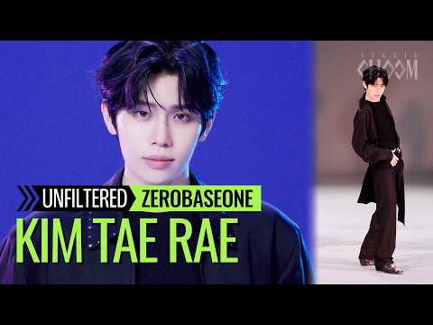 [UNFILTERED CAM] ZEROBASEONE KIM TAE RAE 'TOP 5' 4K | STUDIO CHOOM ORIGINAL