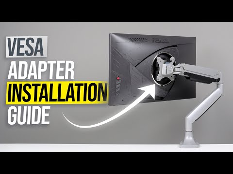 How to Install CREAT3D VESA Adapter on ASUS ROG Strix and Swift Series Monitors