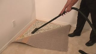 How to Dry Carpet Padding After a Leak : Carpet Cleaning Tips