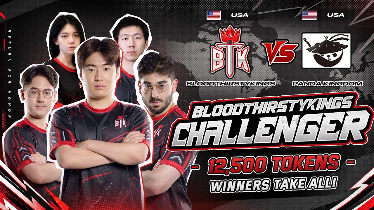 BTK Challenger Tournament Tonight 12500 Tokens! | HOK