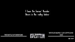 Lyrics for The Battle Of Evermore - Led Zeppelin