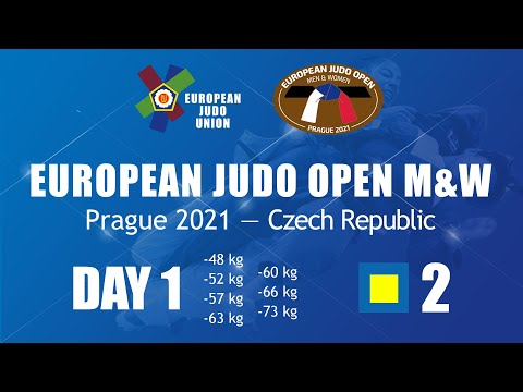 European Judo Open - Prague 2021 - Day 1 - Tatami 2