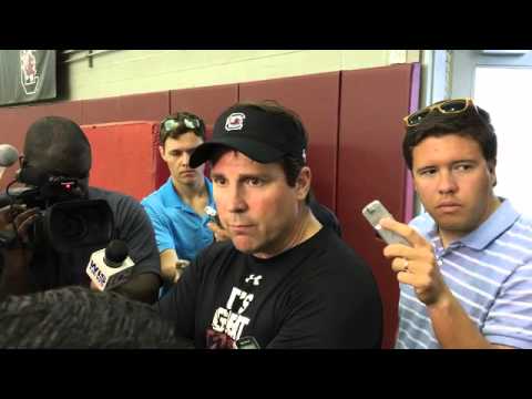 Video at @postandcourier: Gamecocks head coach Will Muschamp addresses Jalen Christian's transfer an