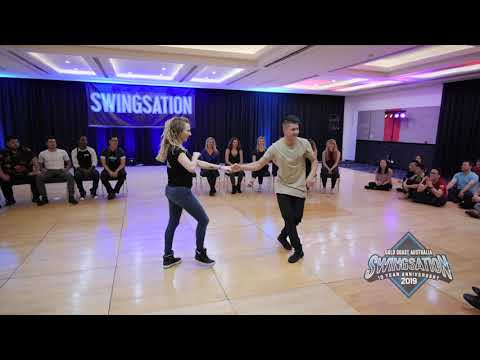 Swingsation 2019 All Star J&J Winners - Zachary Skinner & Emma Collyer