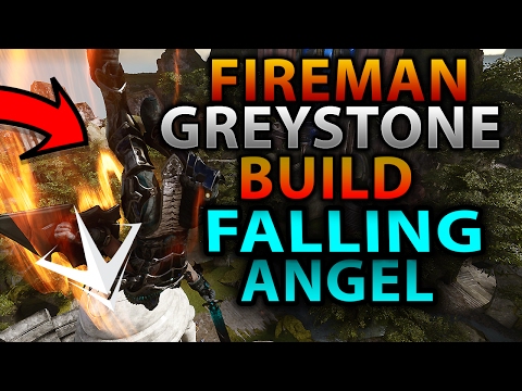 paragon GREYSTONE BUILD "FIRE MAN" 420+ CRIT DMG The Easiest HERO to play with in PARAGON