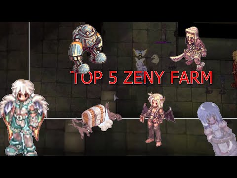 Ragnarok PreRenewal Mid Rate - Top 5 Farm Zeny - Sniper Job & Places