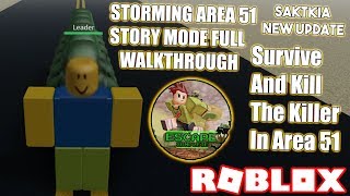 Roblox Survive The Killers In Area 51 Endless Survival Th Clip -