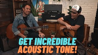 Creating Amazing Acoustic Tones - Gear Tricks And Getting Great Sounds With Your Hands - Jedd Hughes