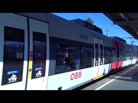 Zug OBB Bahnhof Innsbruck Westbf