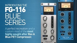 Video thumbnail for Slate Digital's FG-116 BLUE FET Compressors on Drums, Vocals, Acoustic Guitars by SlateDigitalTV