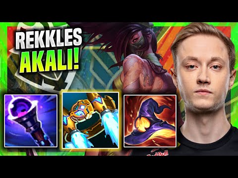 REKKLES IS A BEAST WITH AKALI TOP! - G2 Rekkles Plays Akali TOP vs Quinn! | Season 11