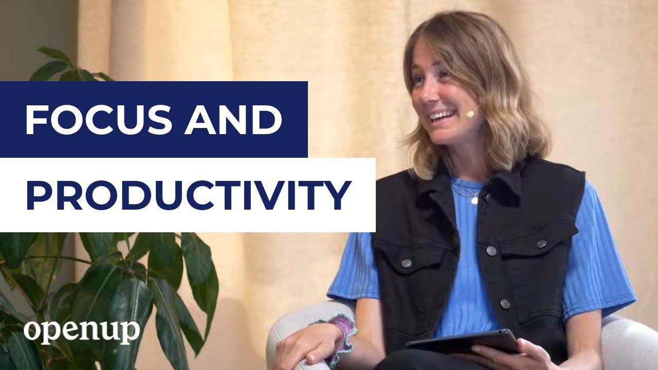 Improve Your Focus and Productivity | Masterclass