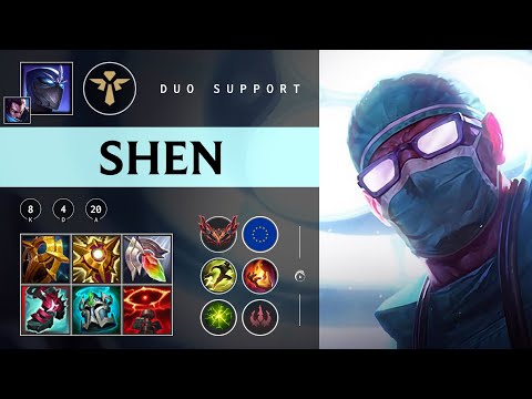 Shen Support vs Bard - EUW Grandmaster Patch 25.24