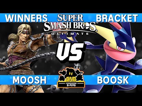Smash Ultimate Tournament Set - Moosh (Simon) vs Boosk (Greninja) - CNB 177