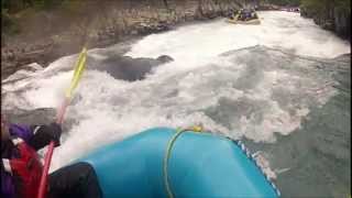preview picture of video 'Six Mile Creek, White Water Rafting, Hope AK. GoPro'