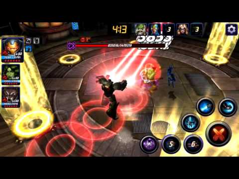 HulkBuster Buffed VS Ebony Maw - No Tier 2