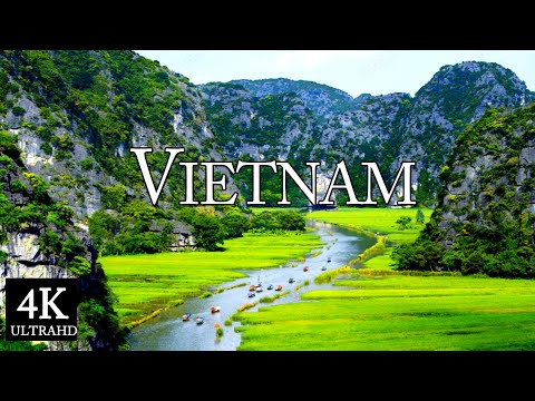 Vietnam 4k- Scenic Relaxation Film With Calming Music