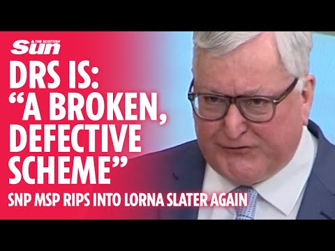 SNP MSP rips into Lorna Slater again over 'broken defective' Deposit Return Scheme